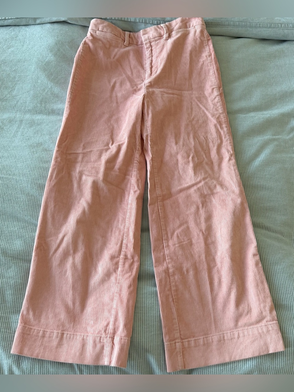 GAP Pink Wide-Leg Corduroy Pants